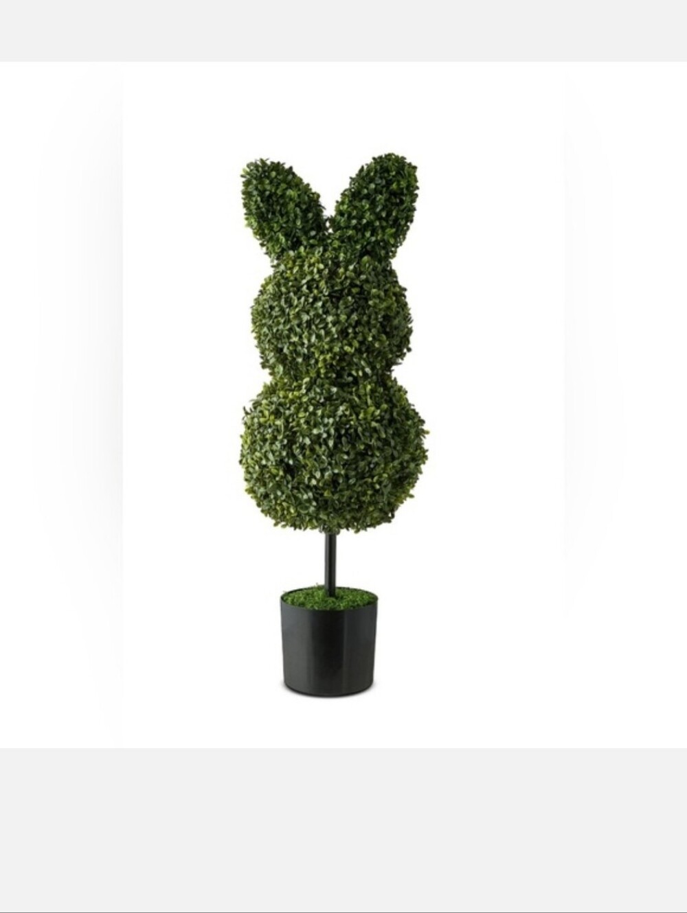 Easter Bunny Topiary 35" By My Texas House. Brand New.